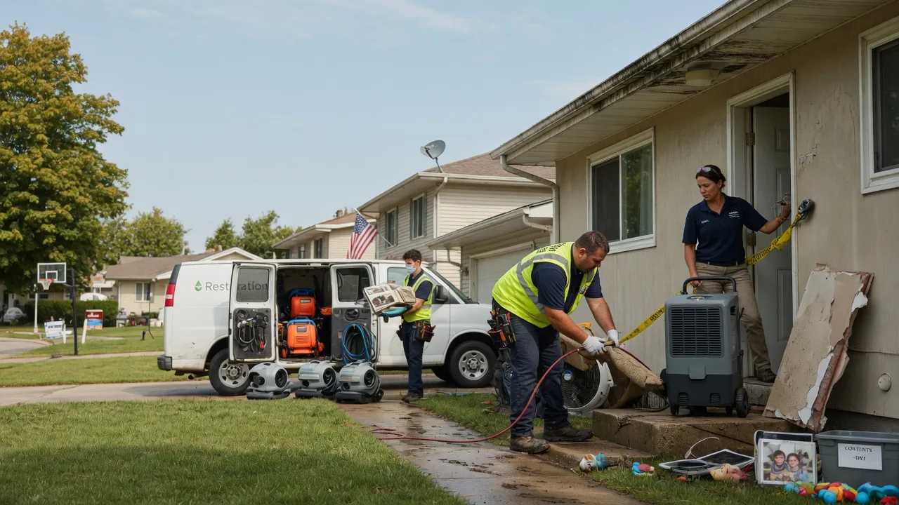 Water Damage Restoration in Nebraska near me